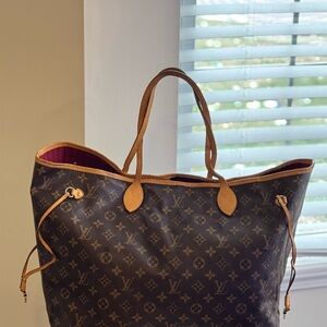 Louis Vuitton Dark Brown Monogram Tote